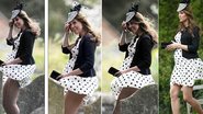 Kate Middleton é traída pelo vento - Daily Mail/Reprodução