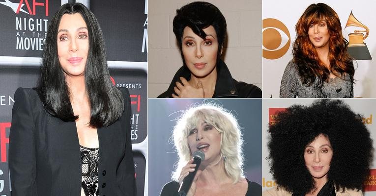 Cher completa 67 anos; confira as transformações da cantora! - Fotomontagem/Getty Images