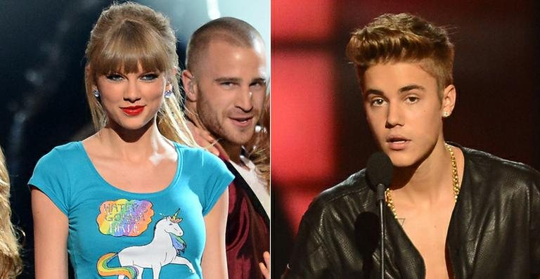 Taylor Swift e Justin Bieber - Getty Images