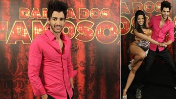Gusttavo Lima com a bailarina Ana Flávia Simões - TV Globo / Estevam Avellar