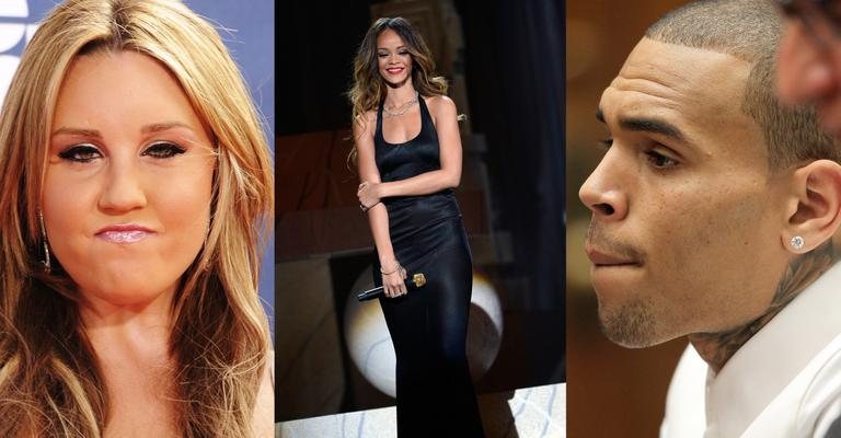 Amanda Bynes ofende Rihanna e diz que Chris Brown deixou-a porque ela é feia - Getty Images