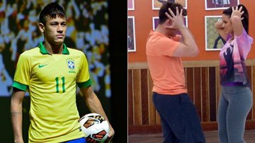Neymar apresenta Camisa da Seleçao Brasileira em São Paulo; Enquanto isso, Bruna Marquezine ensaia para a 'Dança dos Famosos' no Rio - André Muzell / AgNews
