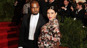 Kayne West e Kim Kardashian no baile de gala do Met - Dimitrios Kambouris/Getty Images