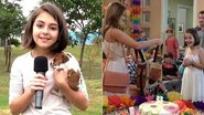 Klara Castanho com o cachorrinho da novela 'Amor à Vida' - Reprodução / TV Globo