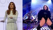 Jennifer Lopez no programa "Britain's Got Talent" - Getty Images/Reprodução Youtube