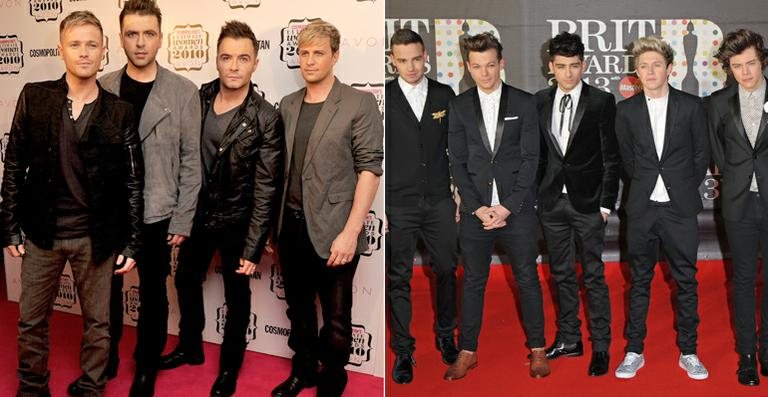 Westlife acabou por causa do One Direction - Getty Images