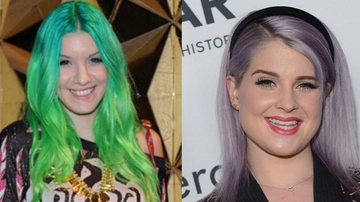 Mari Moon e Kelly Osbourne: cabelos coloridos exigem cuidados; saiba o que fazer - Fábio Miranda / Getty Images