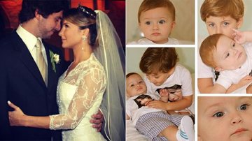 Claudia Leitte e Márcio Pedreira são casados desde 2007. Da união nasceram Davi e Rafael - Instagram/Reprodução