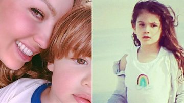 Thalia publicou fotos dos filhos Matthew e Sabrina - Instagram/Reprodução