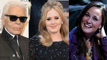 Karl Lagerfeld voltou a alfinetar a cantora Adele e Pippa Middleton, irmã da Duquesa de Cambridge - Getty Images