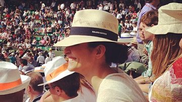 Cleo Pires assiste a partida de tênis em Paris - Instagram/Reprodução