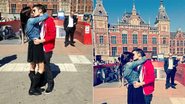 Fiuk e Sophia Abrahão curtem a Holanda - Reprodução / Instagram e blog oficial