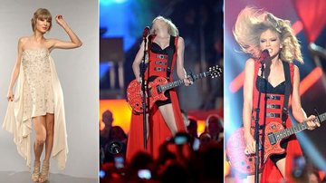 Anjinha ou diabinha? Taylor Swift começa a noite ousada, mas então ousa demais - Getty Images