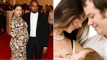 Kim não vai contar com a ajuda do namorado Kanye West na hora que entrar em  trabalho de parto - Shutterstock/Getty Images