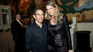 Luana Piovani aproveitou a festa para tietar o astro de Hollywood Ben Stiller - Divulgação