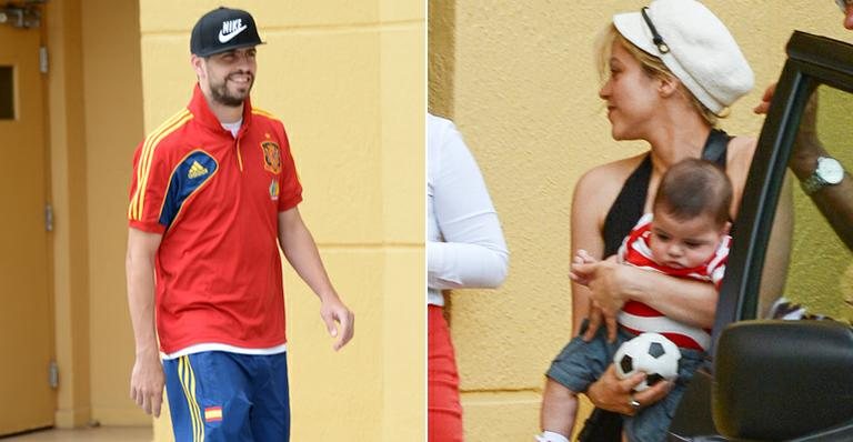 Shakira leva Milan para visitar Piqué em hotel em Miami - Grosby Group