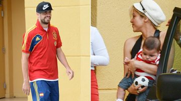 Shakira leva Milan para visitar Piqué em hotel em Miami - Grosby Group