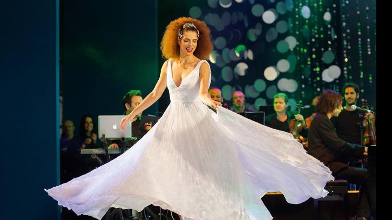 A cantora se apresenta para mais de 120 mil pessoas no Parque da Juventude, em SP - Samuel Chaves