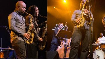 Jaleel Shaw durante apresentação do Jonathan Blake Quintet em São Paulo, no BMW Jazz Festival - Marcos Hermes/ Divulgação