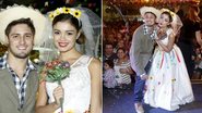 Casal de atores participa de festa junina - AgNews