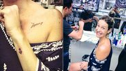 Luana Piovani faz tatuagens - Facebook/Reprodução