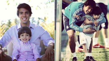 Kaká com o filho, Luca - Reprodução / Instagram