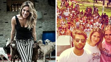 A atriz Giovanna Ewbank deseja abrir uma ONG para cuidar de animais ao lado de Bruno Gagliasso e Fiorella Mattheis - Reprodução/Facebook