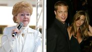 Debbi Reynolds compara sua história com a de Jennifer Aniston e Brad Pitt - Getty Images