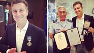 Luciano Huck recebe medalha da Aeronáutica - Reprodução/Instagram