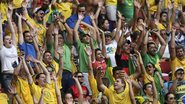 A torcida brasileira enche o estádio Mané Garrincha para o primeiro jogo do Brasil na Copa das Confederações 2013 - Reuters