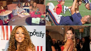 Mariah Carey e Gisele Bündchen celebram o Dia dos Pais dos EUA - Reprodução / Facebook