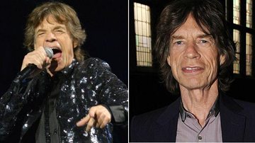 Mecha do cabelo de Mick Jagger será leiloada - Foto-montagem