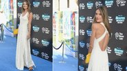 Alessandra Ambrósio usa look todo branco em premiere - Getty Images