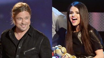 Brad Pitt e Selena Gomez - Getty Images