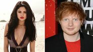 Selena Gomez estaria namorando com Ed Sheeran - Elle/Reprodução;Getty Images