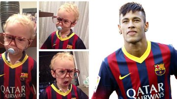 Davi Lucca, filho de Neymar - Reprodução / Instagram; Reuters
