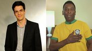 Mateus Solano rebate declaração de Pelé - TV Globo e Reprodução