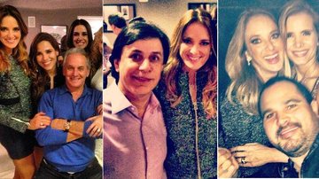 Ticiane Pinheiro encontrou os amigos famosos - Reprodução/Instagram