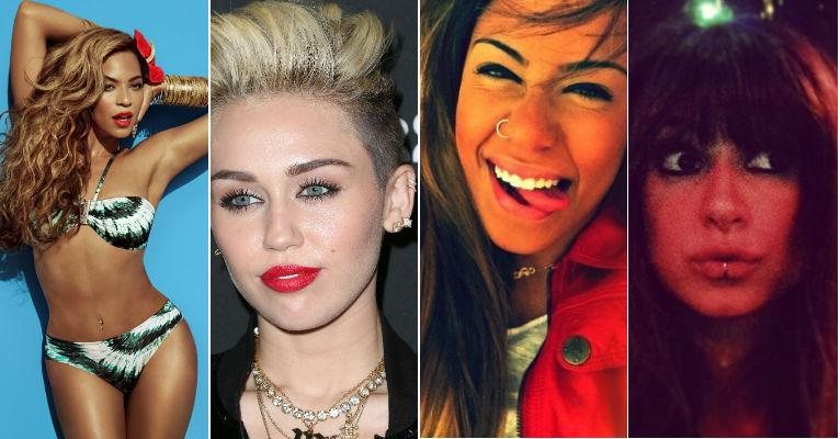 Celebridades são fãs de piercings - Reprodução/Instagram