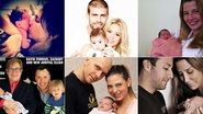 Conheça os bebês de pais famosos que nasceram em 2013 - Fotomontagem