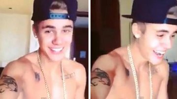 Justin Bieber posta vídeo sob efeito de álcool - Reprodução/Instagram