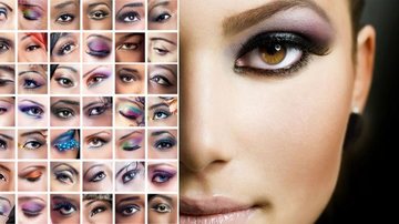 Sombra molhada é um recurso que faz a maquiagem ganhar cor intensa e durar por mais tempo - Shutterstock