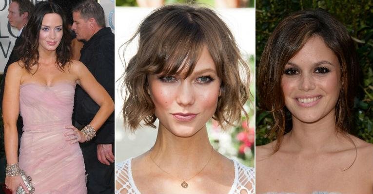 O corte de cabelo o grown-out bob é mania entre as famosas - Foto-montagem/ Getty Images