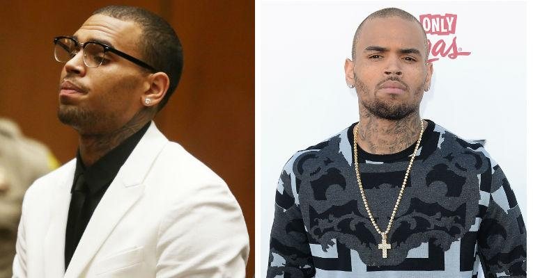 Chris Brown é acusado de agredir mulher - Foto-montagem