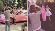 Fotos dos bastidores do ensaio de Paris Hilton clicado por Sofia Coppola - Instagram/Reprodução