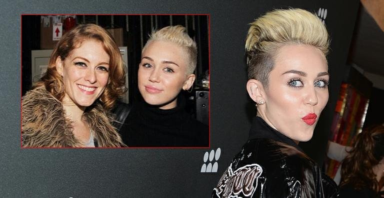 Miley Cyrus publica foto com mulher misteriosa e depois deleta - Getty Images/ Reprodução