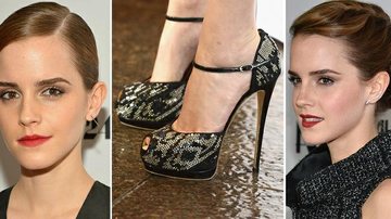 Emma Watson admite só possuir oito pares de sapatos, veja mais sobre a vida da atriz mirim que conquistou o mundo em 'Harry Potter' - Getty Images/Foto montagem