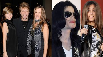 Descubra o que já aprontaram os "filhos problema" de famosos como Michael Jackson e Jon Bon Jovi - Fotomontagem/Getty Images