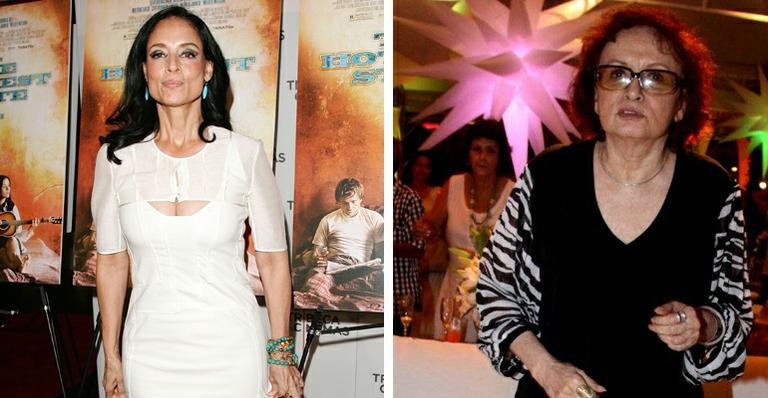 As atrizes Sonia Braga e Joana Fomm atuaram juntas na novela Dancin' Days - Agnews e Getty Images
