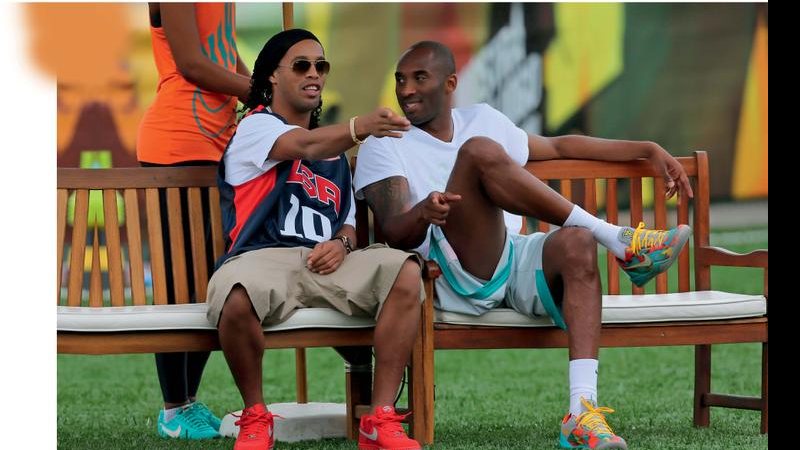 Kolbe Bryant e Ronaldinho Gaúcho - Reuters/Satiro Sodre